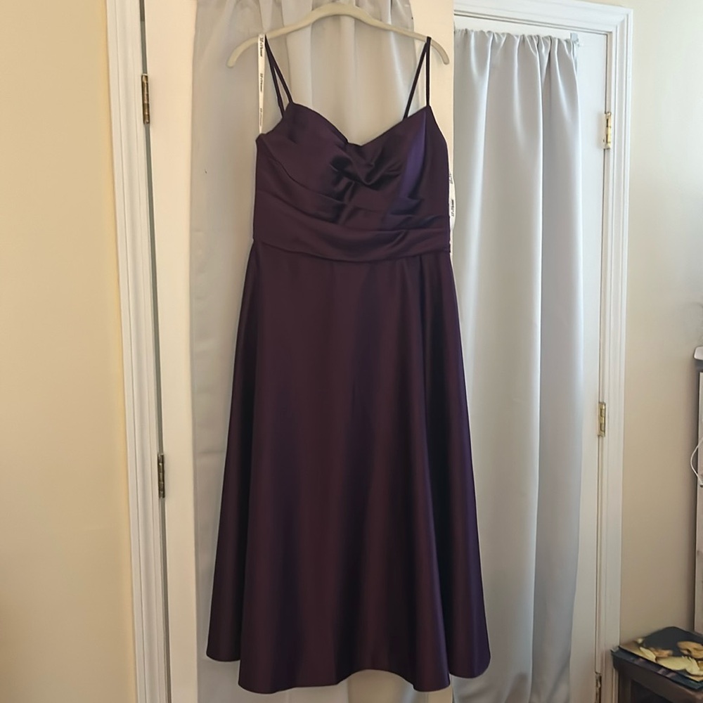 JJ’s House bridesmaids dress. Plum color. Size 14